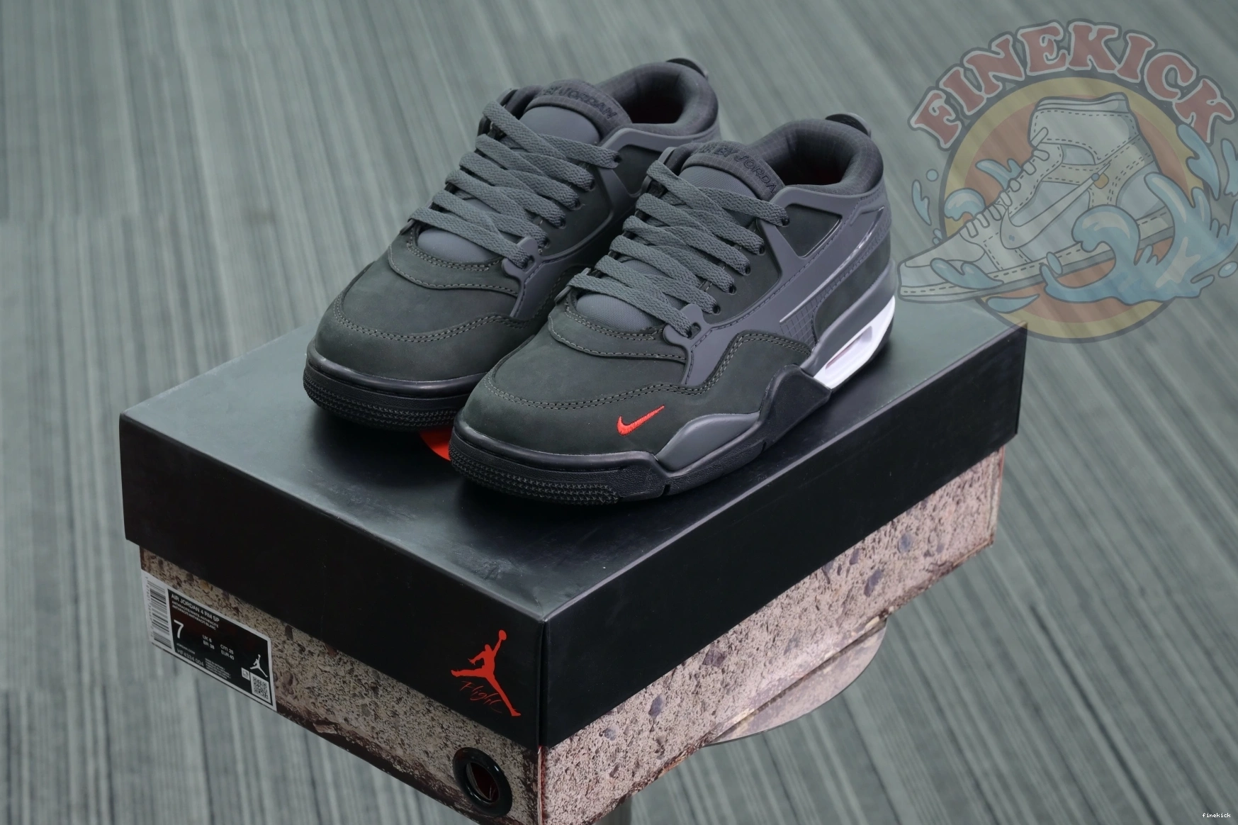 “Anthracite” Sylvester SP Jordan 4 Air x RM Nigel Jordan 0716